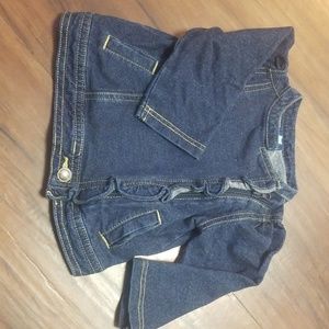 old navy 6-12M denim jacket